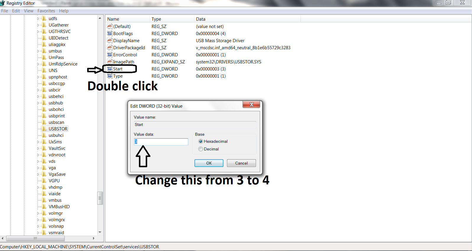 How to Disable Pen drive and usb ports in Windows 7 and Windows 8