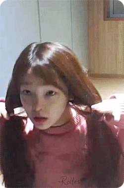 오마이걸 승희 V앱.gif | 인스티즈