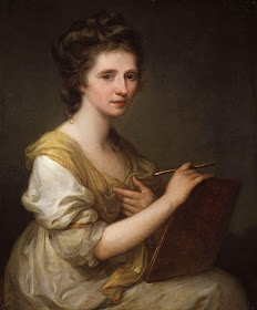 A Self Portrait by Angelica Kauffman, 1770-1775
