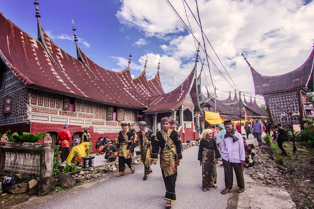 76+ Gambar Pemandangan Rumah Gadang Kekinian