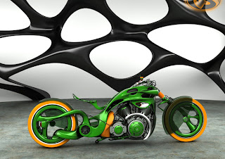 Motocicletas muy creativas hechas en 3D max