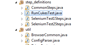 AUTOMATION IN SELENIUM WEBDRIVER: Cucumber Project