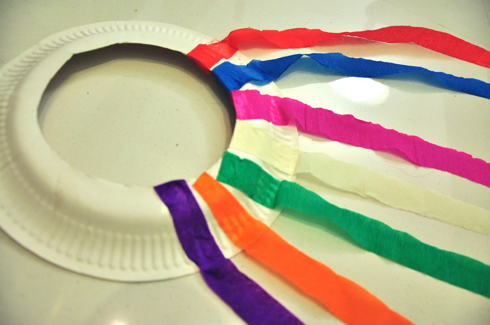 The Bub in the Belly Rainbow streamers