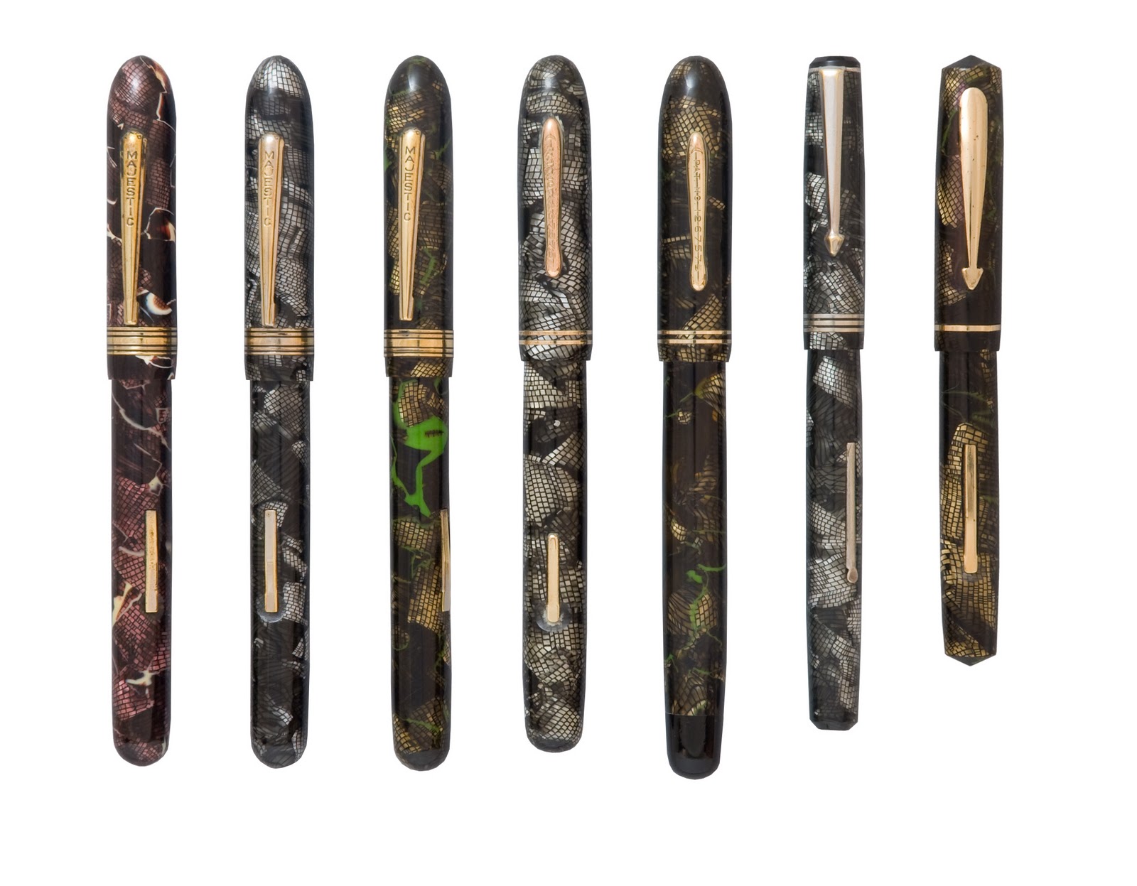 old fountain pens just for fun J. HARRIS pen and sub brands . Third