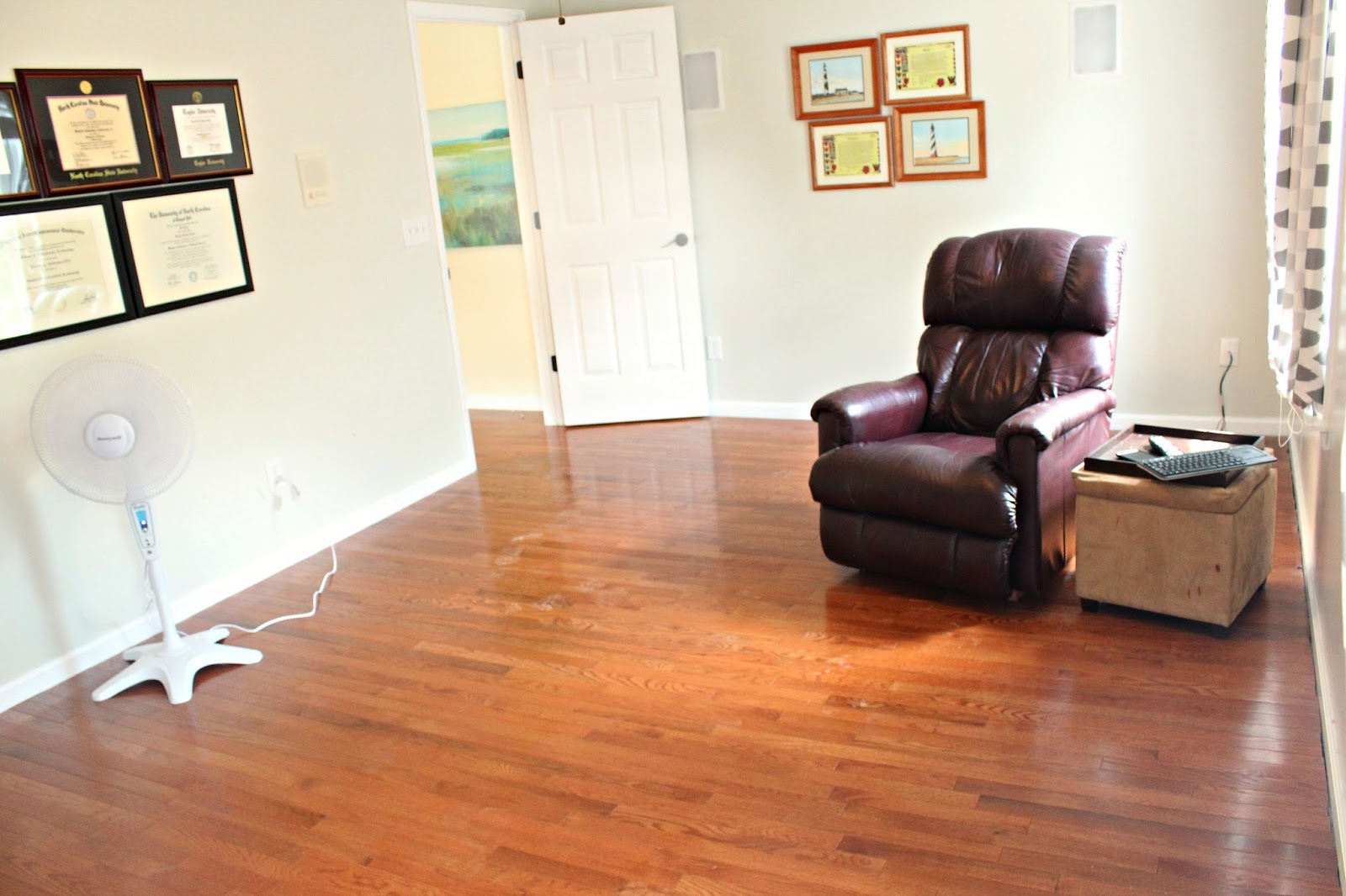 carolina on my mind Hardwood Floors Upstairs Part 4 (Bonus Room Reveal)