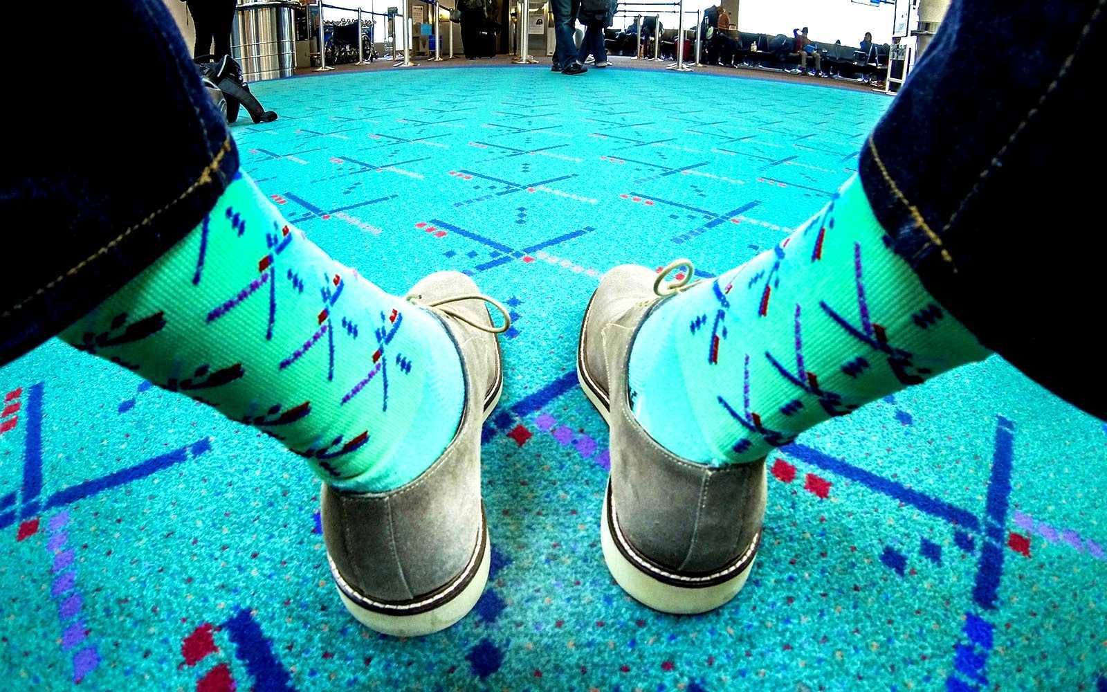 Portland International Airport carpet