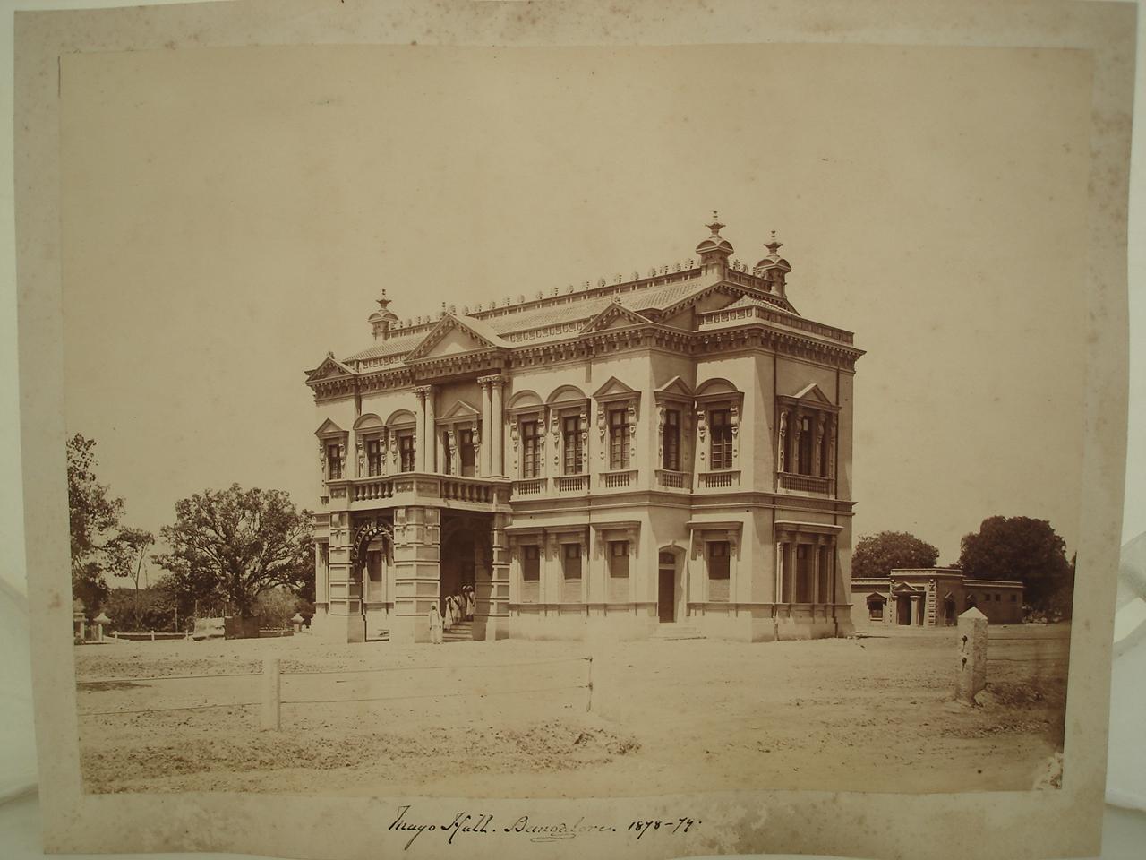 Mayo Hall in Bangalore (Bengaluru) 187879 Old Indian Photos