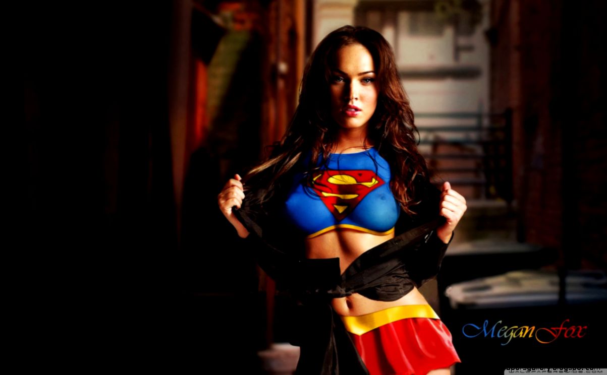 Megan Fox Wallpaper Supergirl For Ipad Iphone