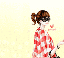 cartoon korean cute stylish happy