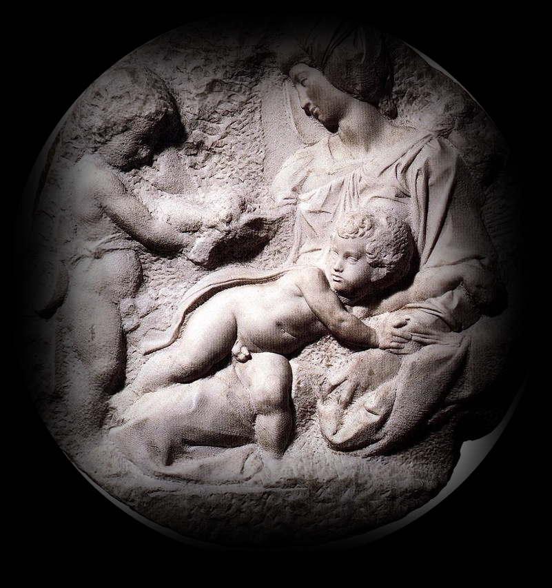 Michelangelo Buonarroti 1475-1564 | Tondo Taddei 1505-1506 | The Royal Academy of Arts, London 