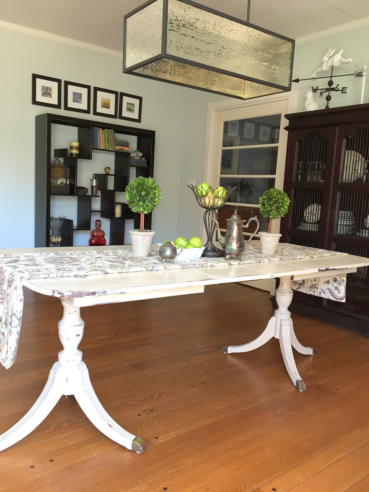 Painting A Duncan Phyfe Dining Room Table Barnaclebutt