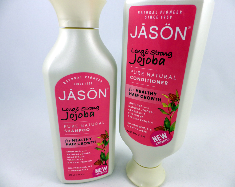 Tag et bad sende Melankoli Tried and Tested: Jason Long and Strong Jojoba Pure Shampoo and Conditioner  for Hard to Grow Hair | Ramblings of a Beauty Bird