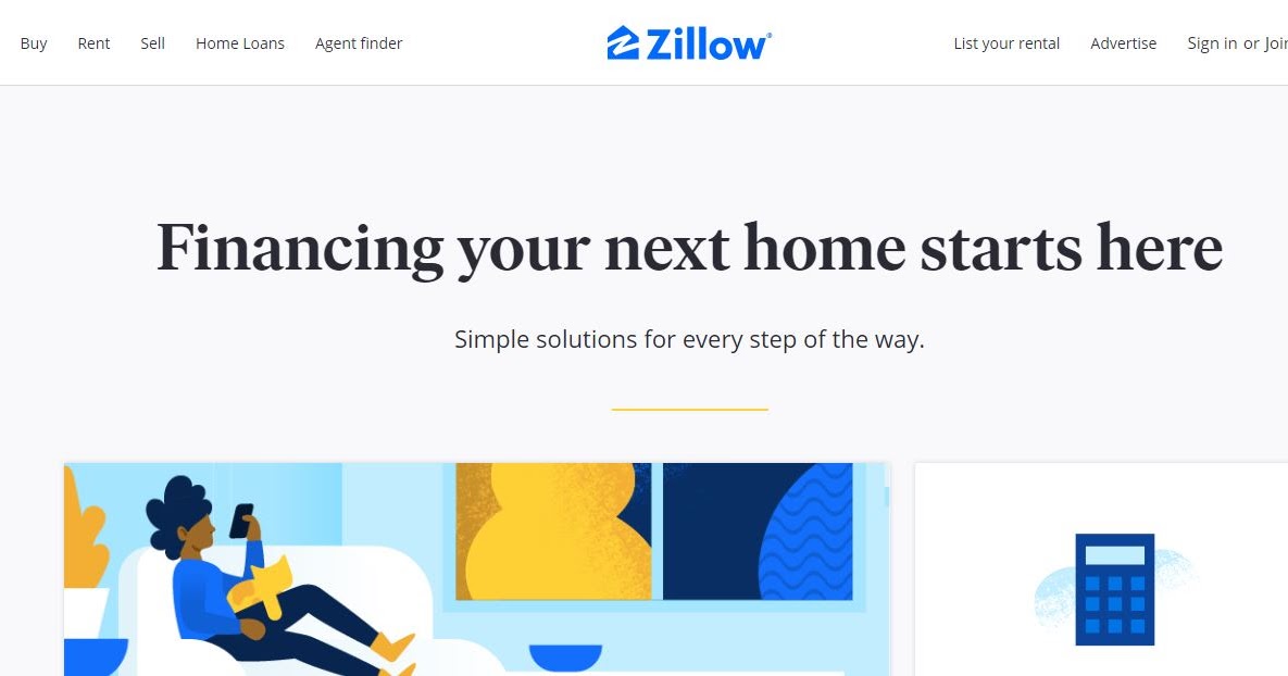 Portal Zillow Expande negócios com o "Home Loans"