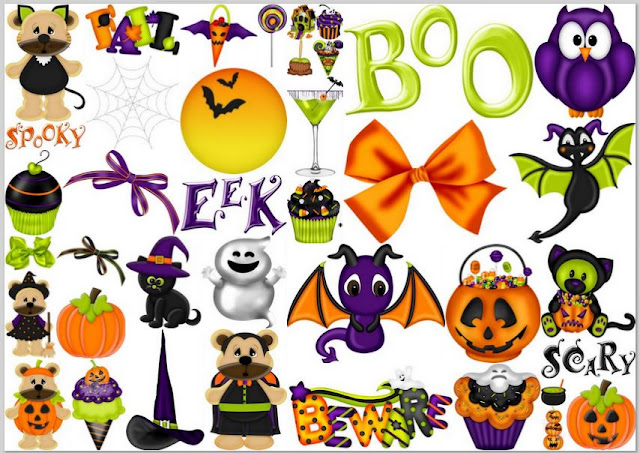 Especial Halloween: Clipart. Especial Halloween: Clipart.
