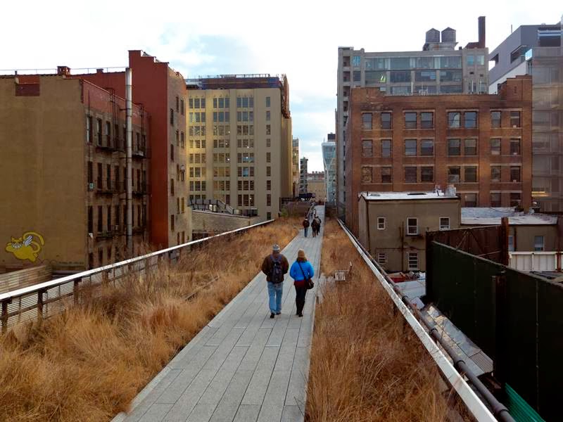 Jogging Track of High Line Park, New York