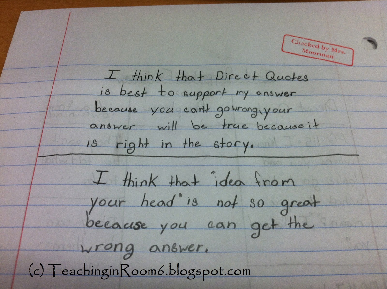 Digging in to Find Evidence | Teaching in Room 6