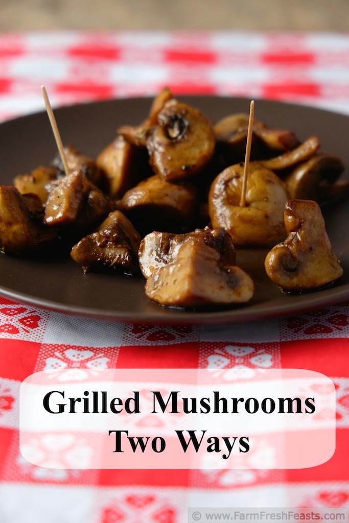 Grilled Mushrooms (Full Metal Basket) | Farm Fresh Feasts