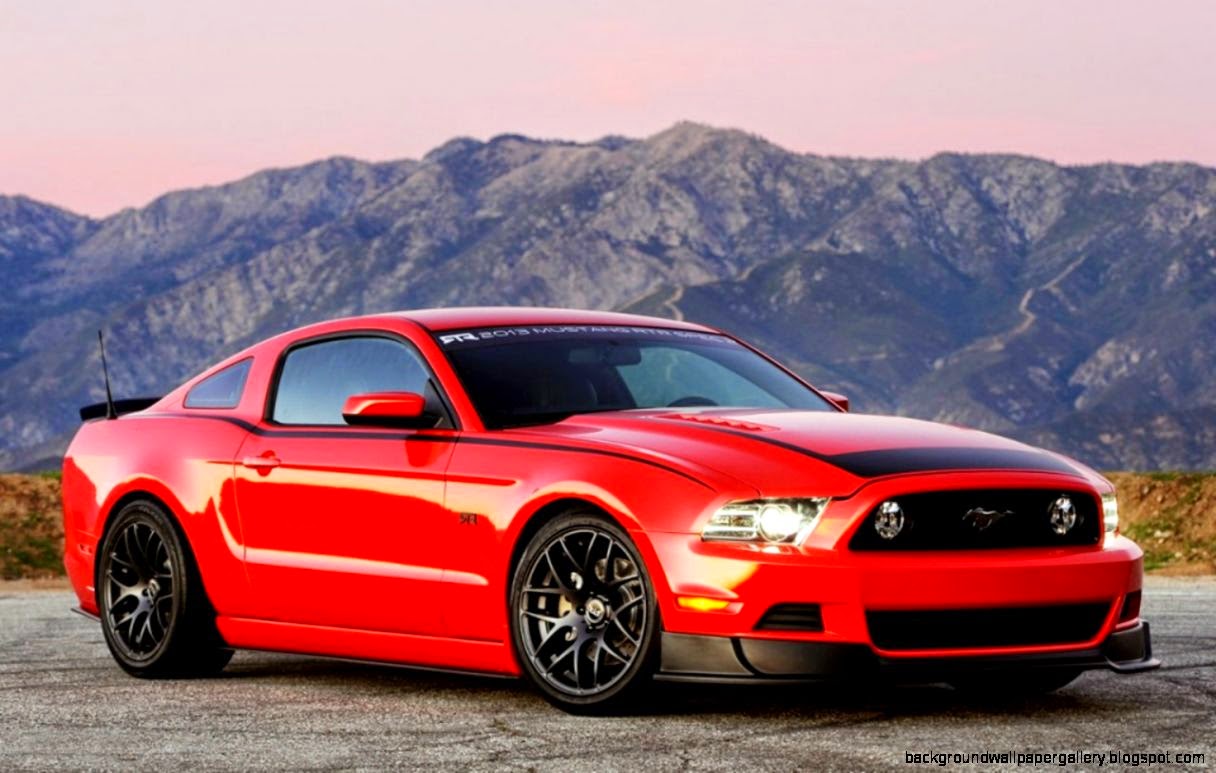 ford mustang rtr red hd wallpaper sports car    Images And