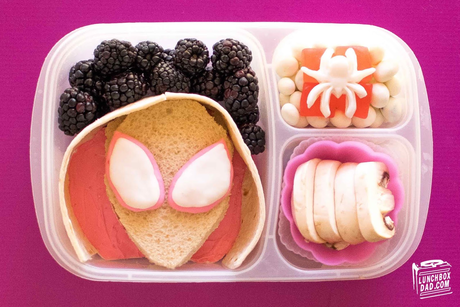 Lunchbox Dad: Spider-Man: Into the Spider-Verse Spider-Gwen Lunch