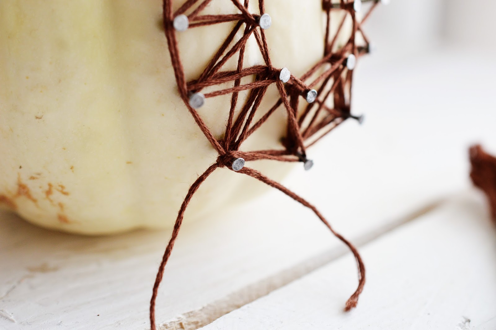 DIY String Art Pumpkins | Motte's Blog