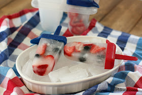 Very Berry Patriotic Pops recipe from Served Up With Love