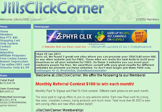 JillsClickCorner — dobry PTC, opis, opinie JillsClickCorner — dobry PTC, opis, opinie
