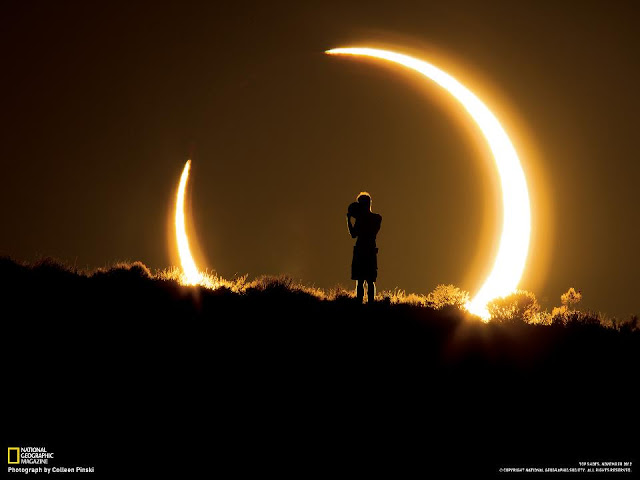annular solar eclipse wallpaper