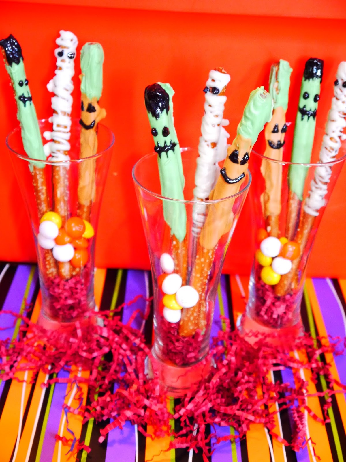 Chocolate covered Halloween Pretzel Rods The Western New Yorker