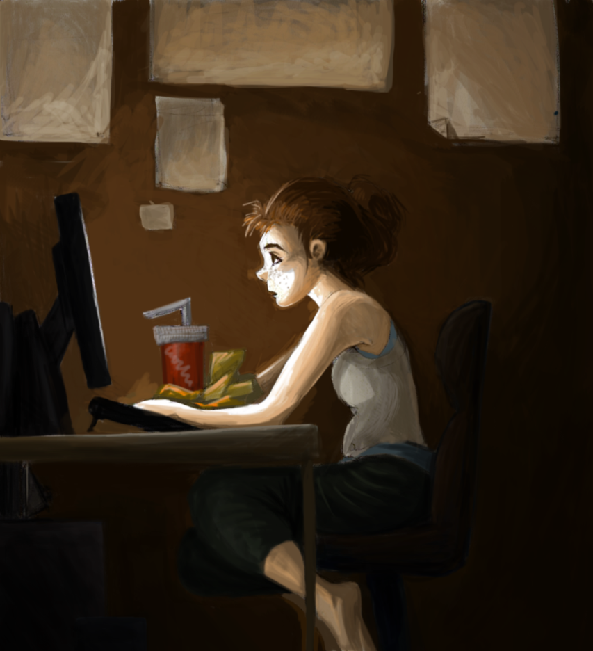 Одинокие герои произведений. Девочка сидит за столом. Девочка за столом. Чтение в одиночестве. Картина одиночество.