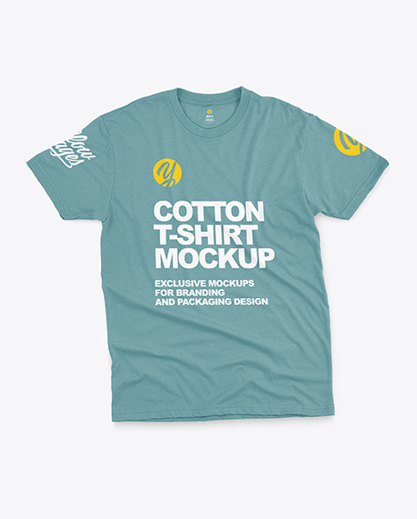 Download T Shirt With Round Neck Mockup PSD Mockup Templates