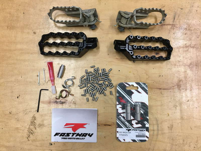 Dualsport Diary Fastway Adventure footpegs