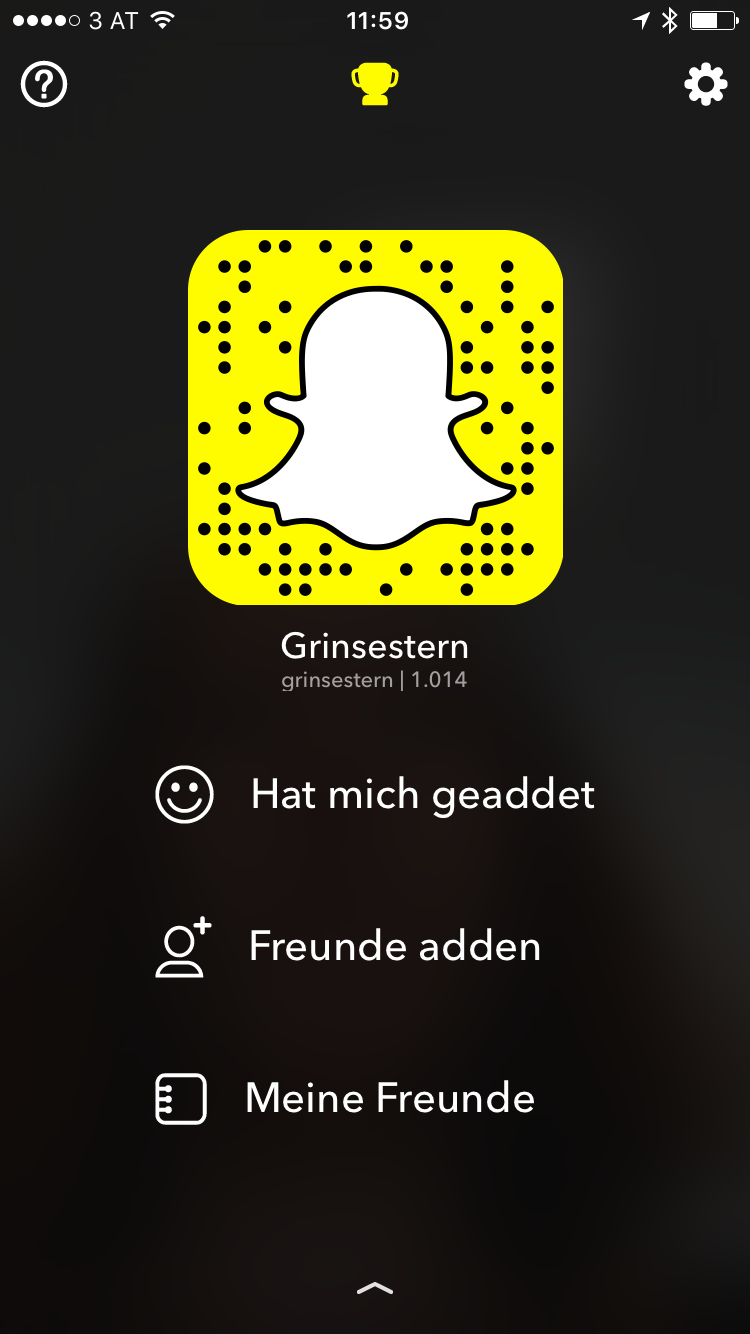 snapchat {how to}. GrinseStern