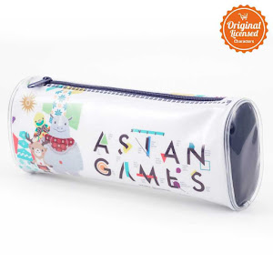 Asian Games 2018 Pencil Case White