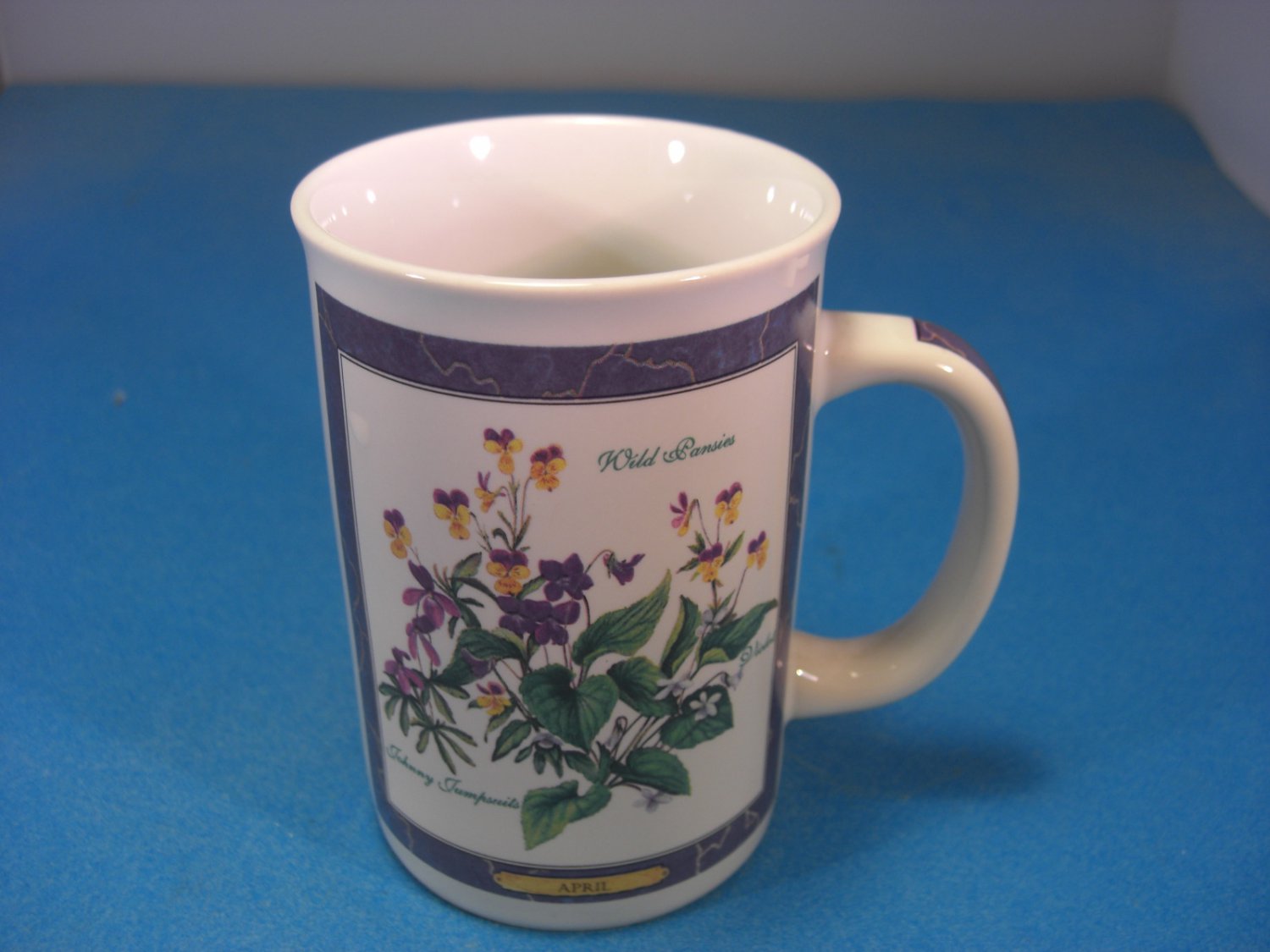 Bargain Cart Otagiri Mug Flowers Of The Month By Linda Lillegraven