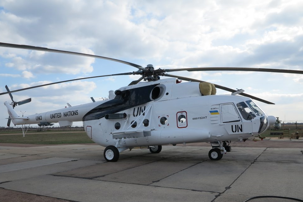 Авіакон підготував три гелікоптера ЗСУ до місії ООН