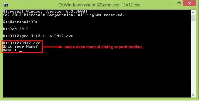 Compile program di Notepad ++ menggunakan command prompt - Semacam ...