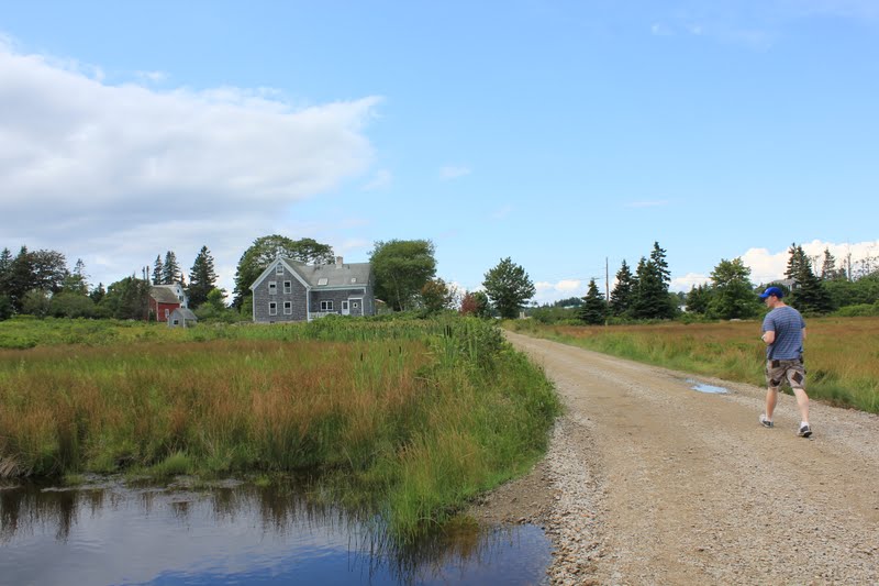 Thursday's Child vinalhaven 3 a walk to town and new discoveries