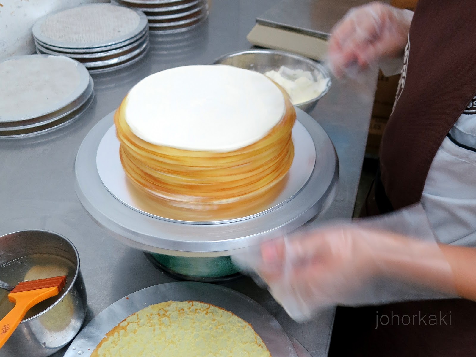 Mille Crepe Cakes at Moonlight Cake House in Johor Bahru Tony Johor
