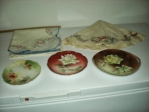 Vintage Plates and Linens