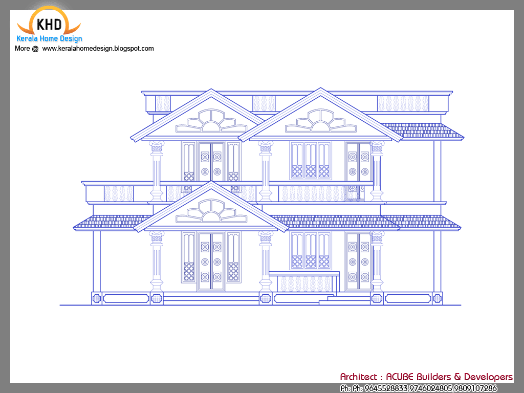 Kerala traditional houses A Sample  Design Entry Kerala 