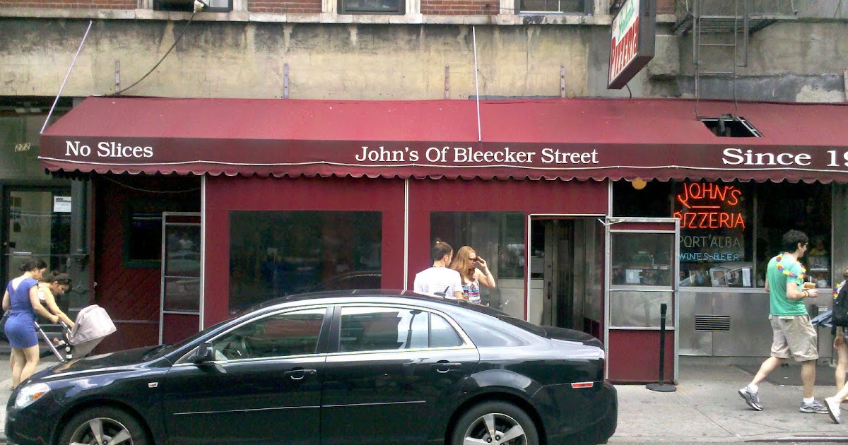 Pizza Quixote Review John's Pizza, Bleecker St, Greenwich Village NYC