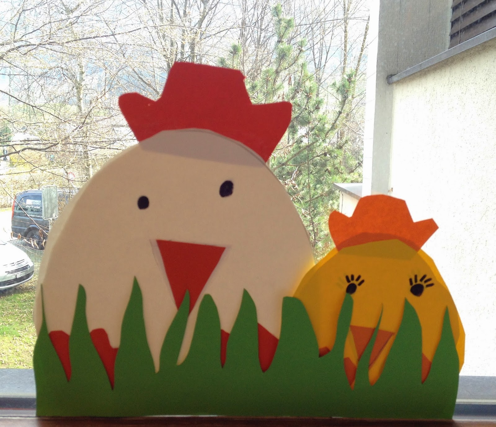 Fensterbild Ostern – Klassenkunst