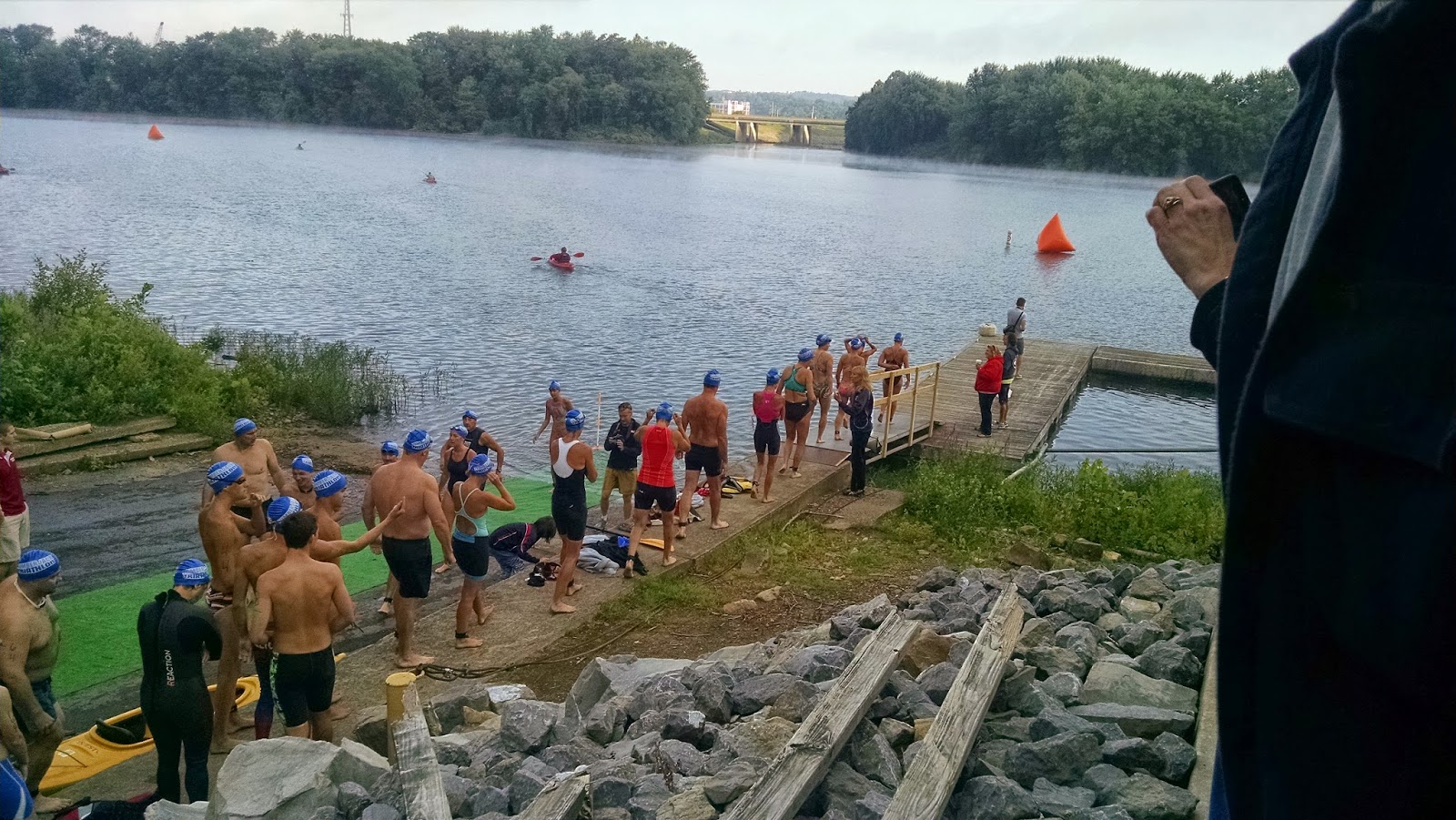 Jersey Shore (PA) Swim Area Swimmers Tackle Land Challenge