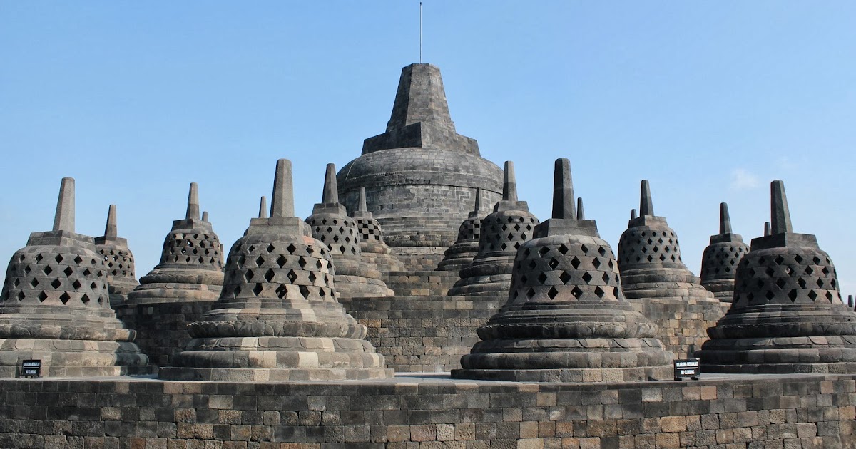 53+ Gambar Hitam Putih Candi Borobudur