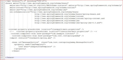 Spring jms code with ibm websphere mq example