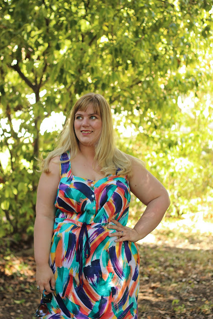 Idle Fancy: Miss Audra Hangs on to Summer: Southport Dress