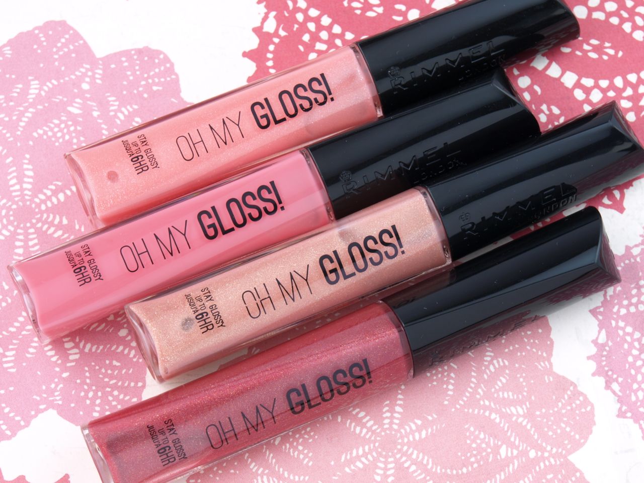 Rimmel London Oh My Gloss! Lip Glosses: Review and Swatches