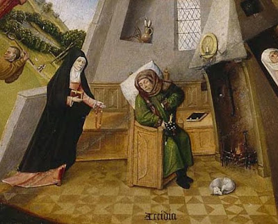 Hieronimus Bosch. Cele sapte pacate capitale. Trandavia (Lenea)
