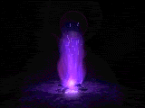 Luz violeta da espiritualidade