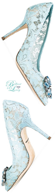 ♦Dolce & Gabbana turquoise Bellucci pumps #pantone #turquoise #shoes #brilliantluxury